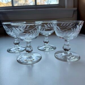 Wheat by Libbey Glass Company Champagne Glasses (4)